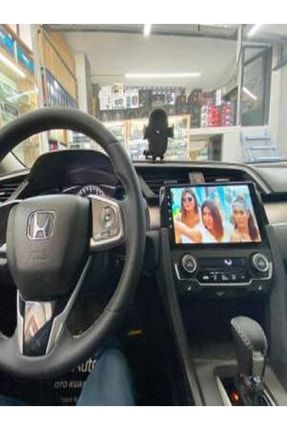 Uyumlu Honda Civic Fc5 2016-2021 2gb Ram 16gb Hafıza Android Multimedya Ekran Teyp Oem Navigasyon 4