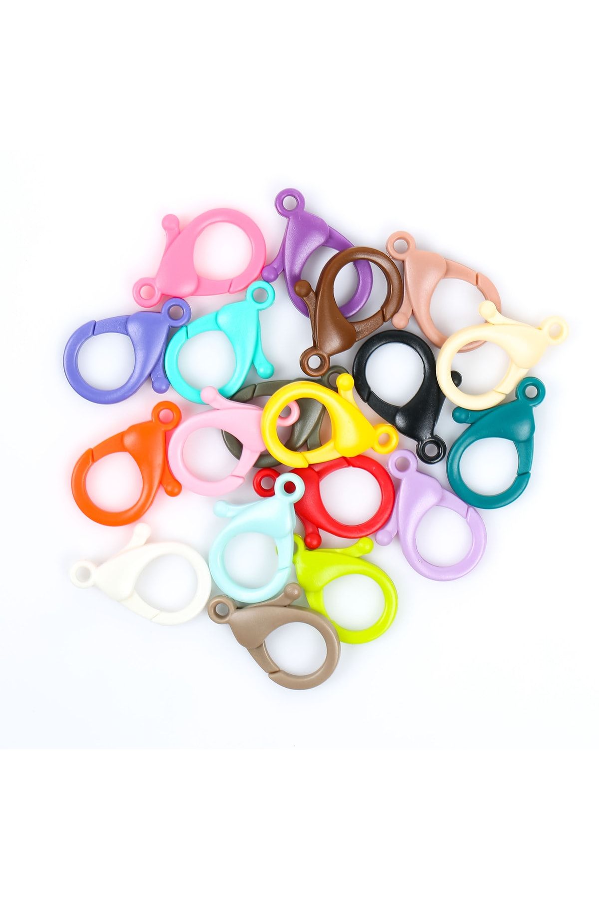 yfhobi 4 Adet - Karışık Renkli Plastik Papağan Klips, Gözlük Zinciri yfhobi 4 Adet - Karışık Renkli Plastik Papağan Klips, Gözlük Zinciri