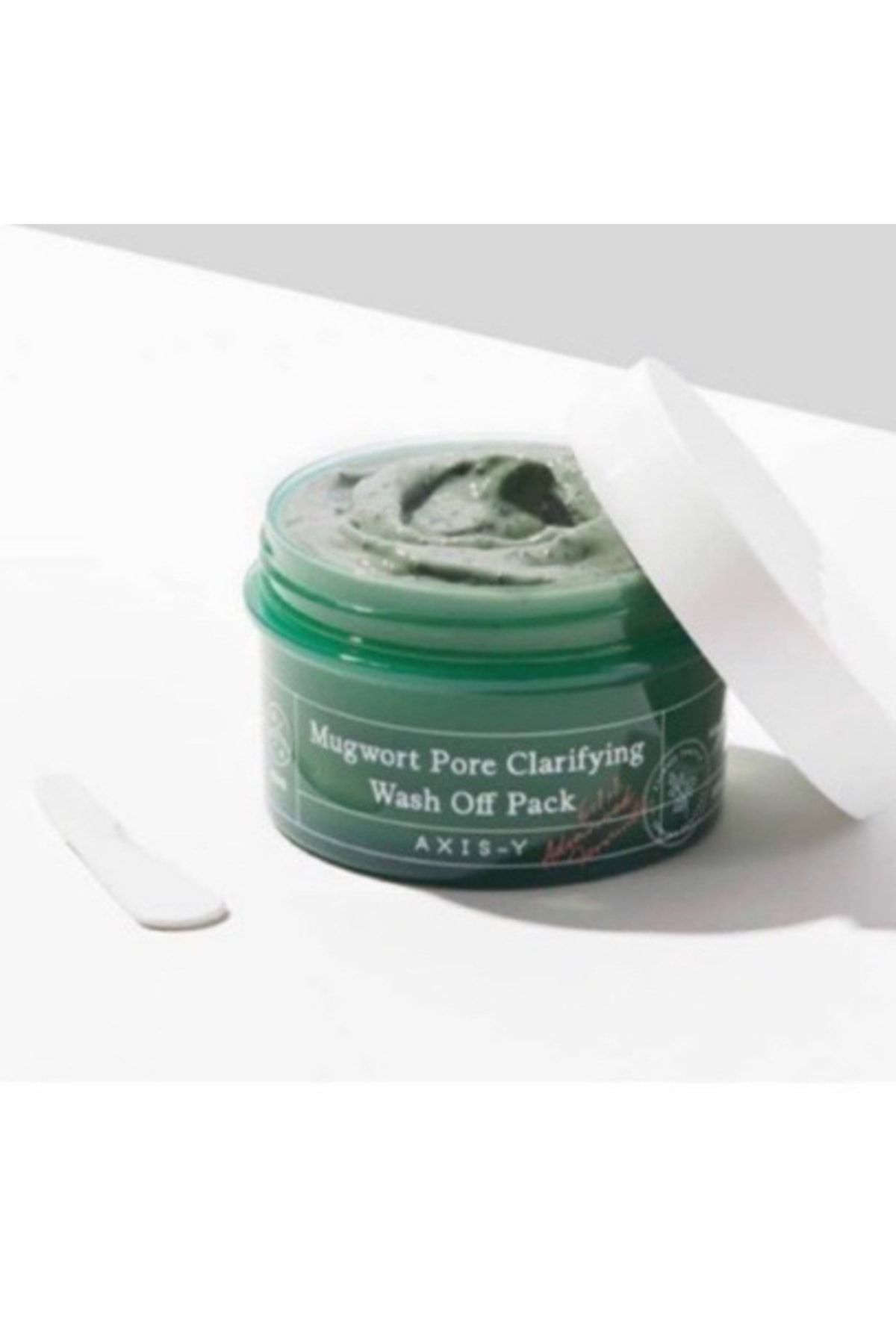 AXIS-Y-100ml Mugwort Pore Clarifying Wash Off Pack - Gentle Clay Mask That Purifies Pores and Impurities 4