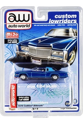 Auto World 1975 Cadillac Eldorado Blue PRA-6057831-8815