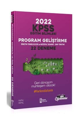 Isem 2022 Kpss Eğitim Bilimleri Program Geliştirme 22 Deneme FRST-9786052866474