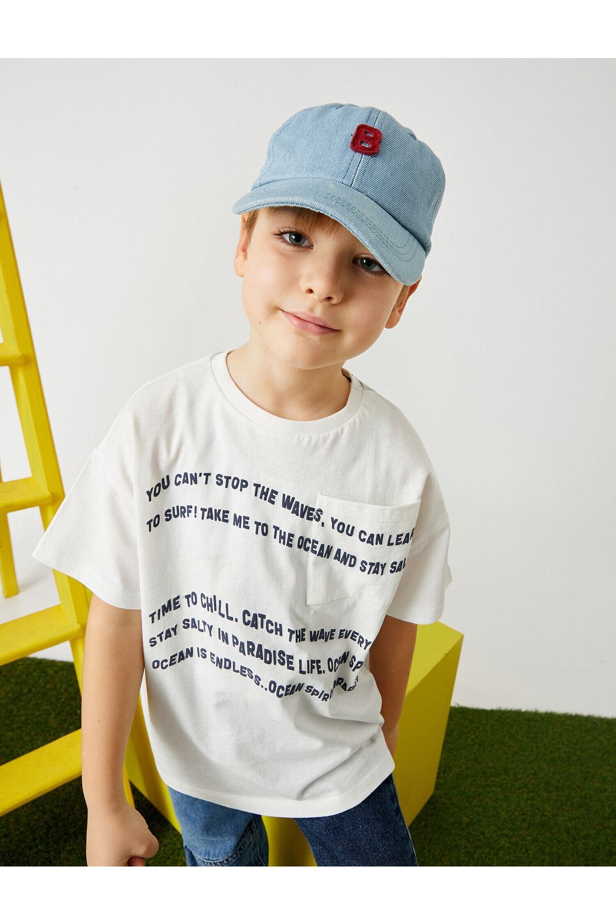 Koton Cap Blau Casual