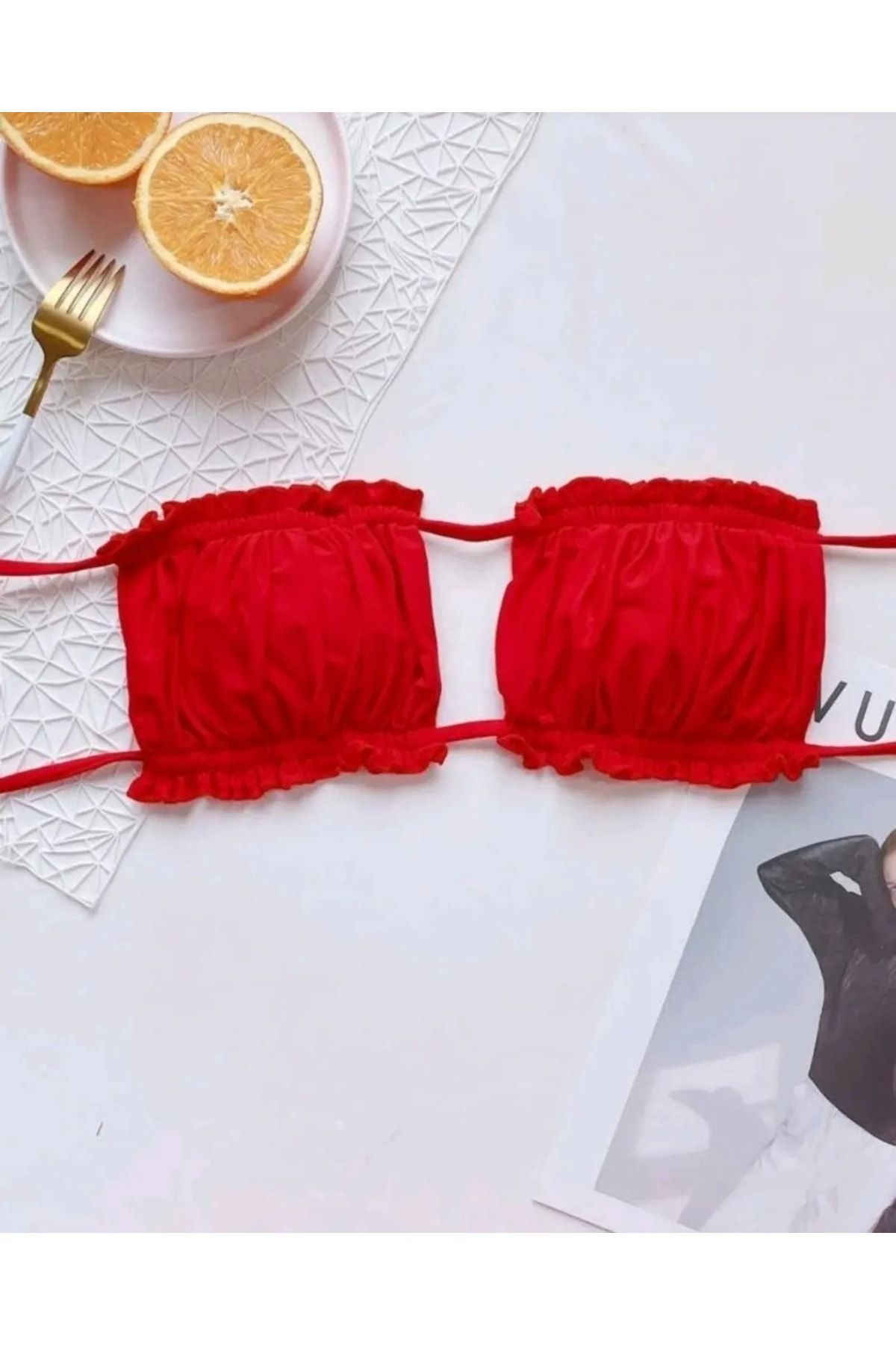 Kare Bikini Üstü