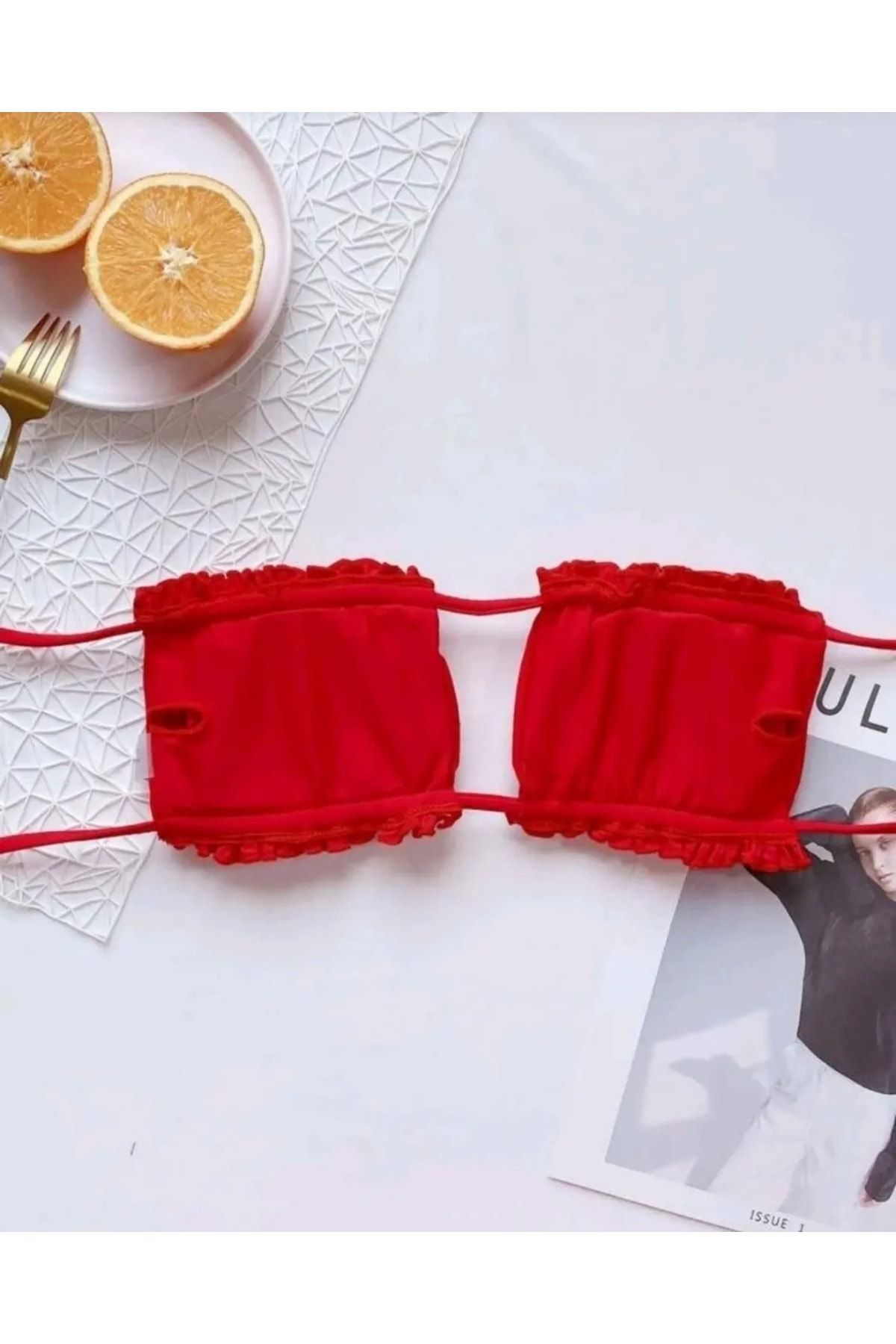 Kare Bikini Üstü