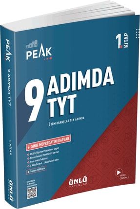 Best Peak 9 Adımda Tyt Soru Bankası 1. Kitap TYC00481295476