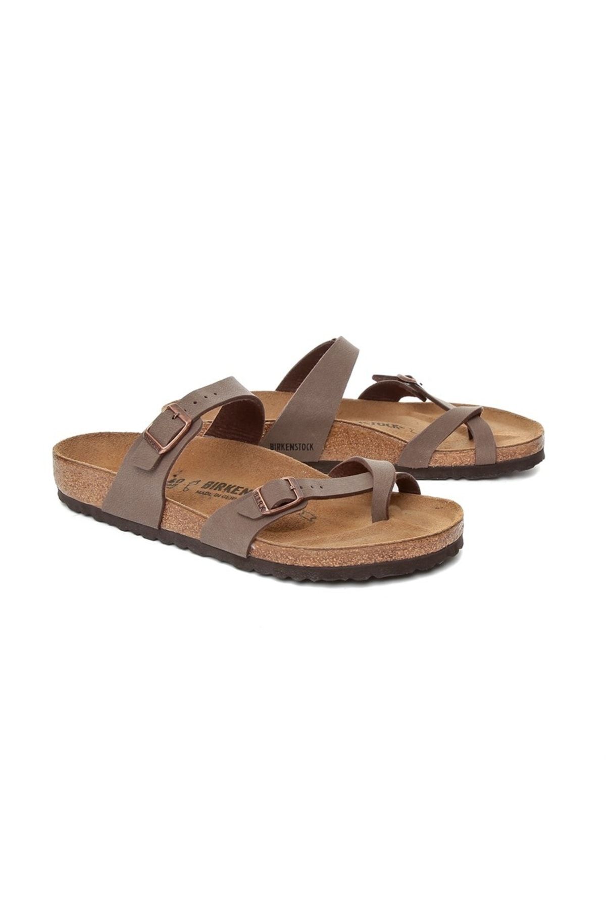 دمپایی قهوه ای مایاری Nubuck Bf 071061 Birkenstock