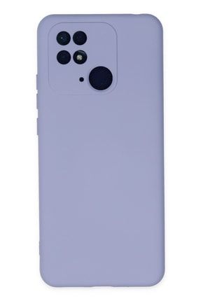 Xiaomi Redmi 10c Kılıf Nano Içi Kadife Silikon - Lila Nano-10-C-redmi