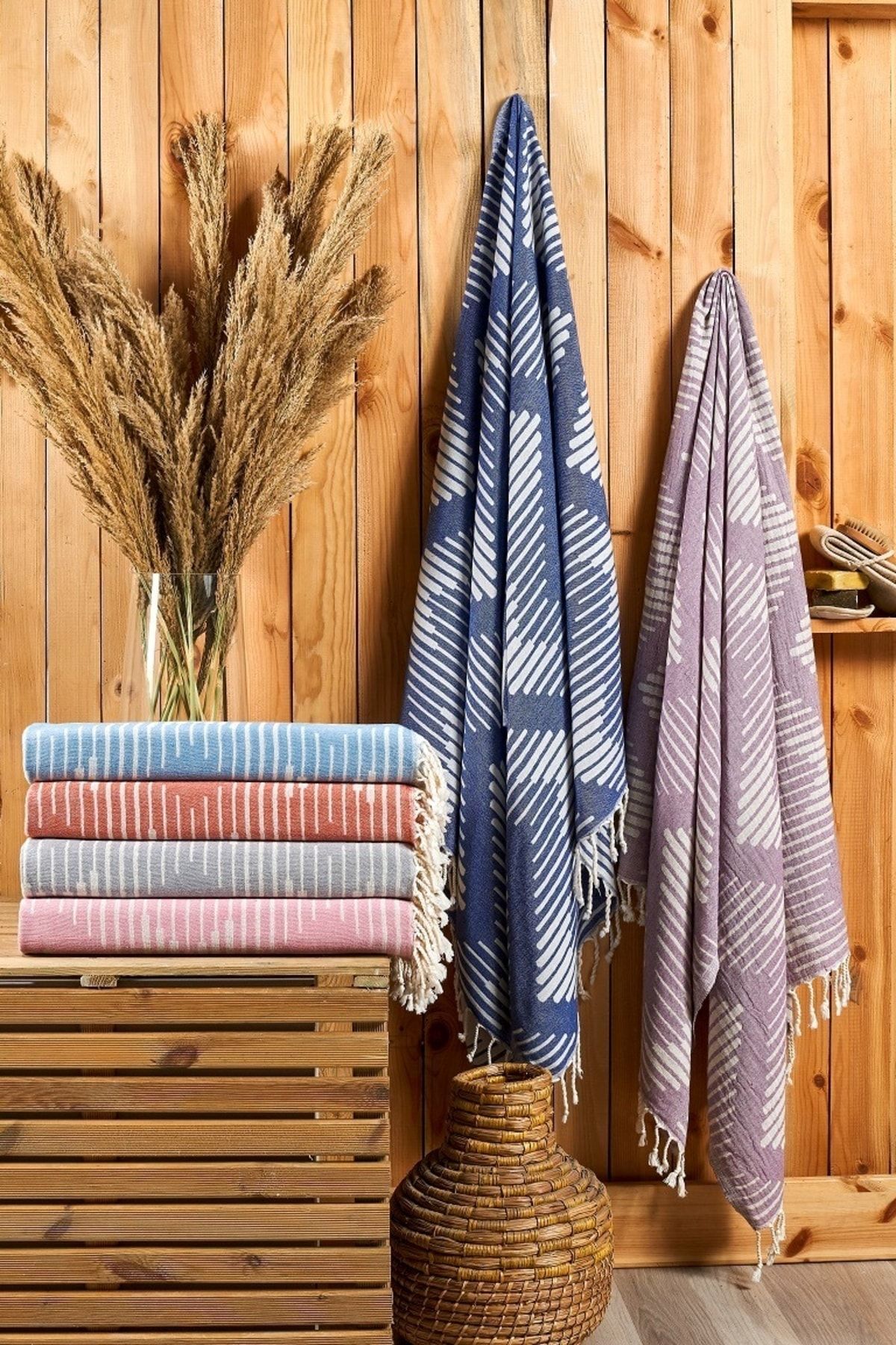 naura Jacquard 90x180 Peshtemal Trendyol