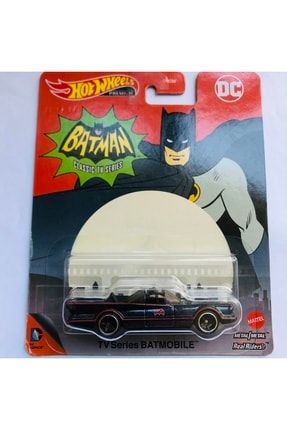 Tv Series Batmobile Batman Arabası 1:64 Ölçek Hotwheels Premium Marka Dc HobbyToysMaMiOYUNCAK-0130