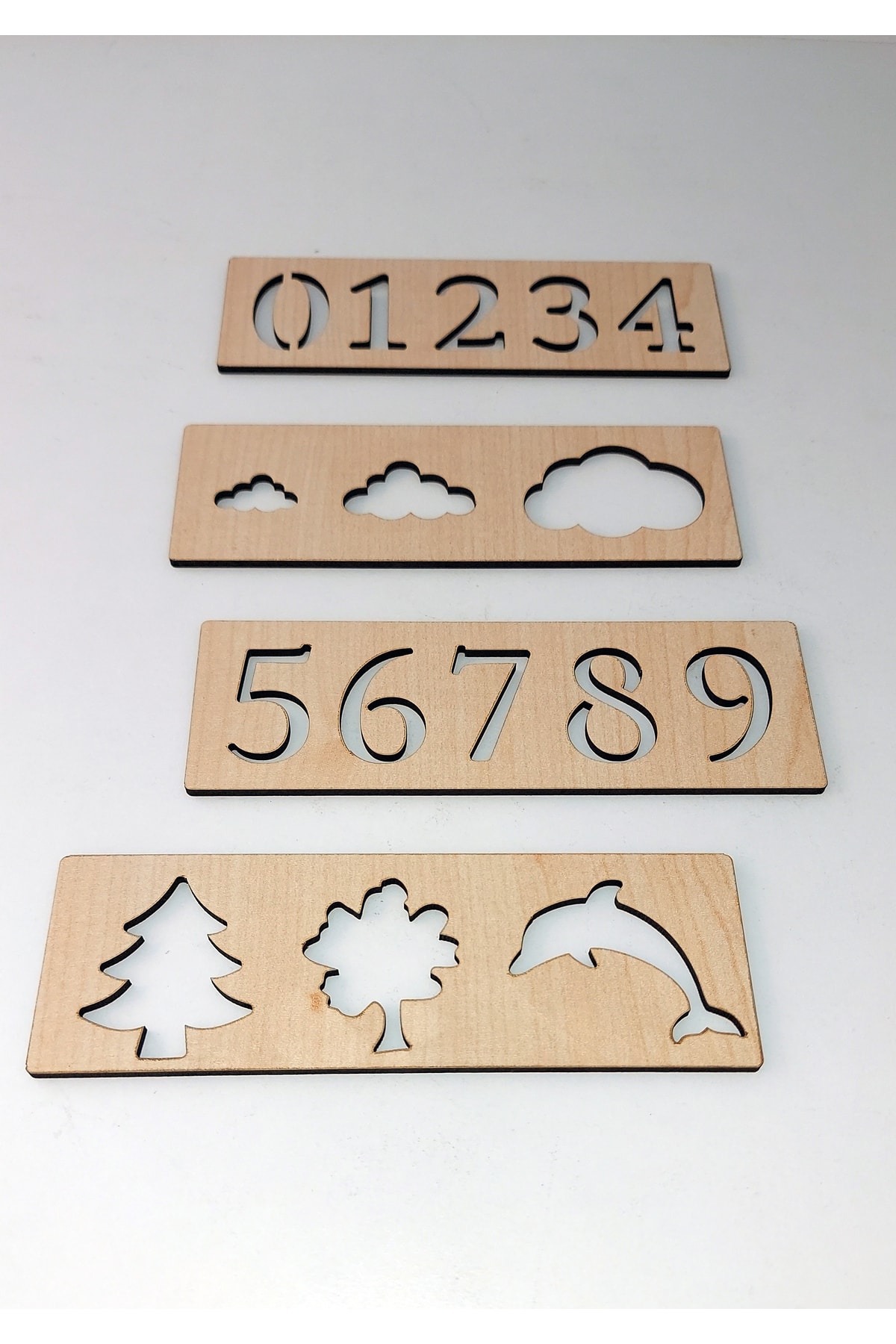 Bundera Montessori El Kası Geliştirme Ve Çizgi, Sayı Ve Şekil Çalışmaları Seti Çocuk Bebek 16 Parça fotoğrafı 2 (önizleme)