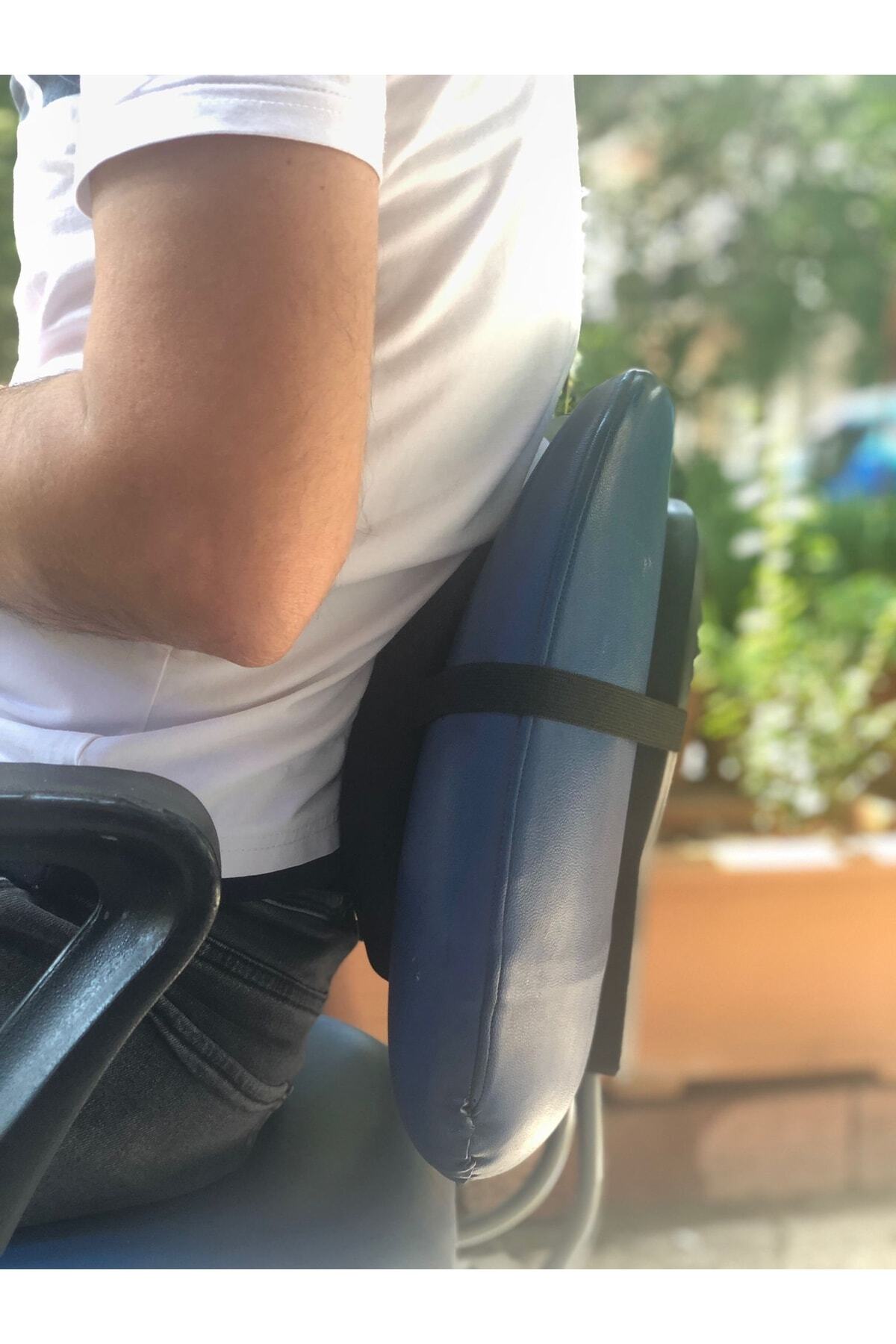 Lüx Ortopedik Bel Minderi Sırt Minderi Oto Araç Minderi Sandalye Minderi Boyun Yastığı 3