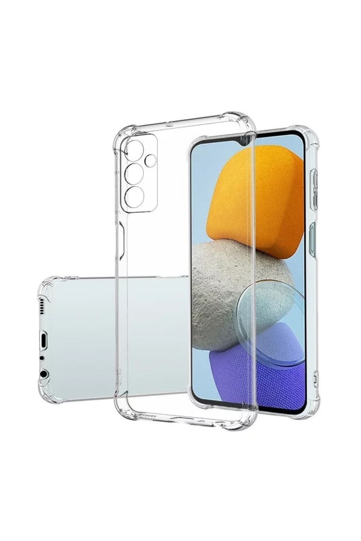 Samsung Galaxy A13 4G Kapak Köşe Korumalı AirBag Antishock Şeffaf Silikon Kılıf