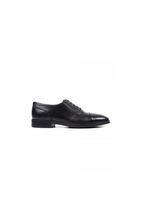 Mostar Siyah Hakiki Deri Klasik Erkek Ayakkabı EAKL0008670SD