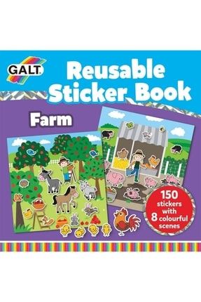 Reusable Sticker Book - Farm DM15543