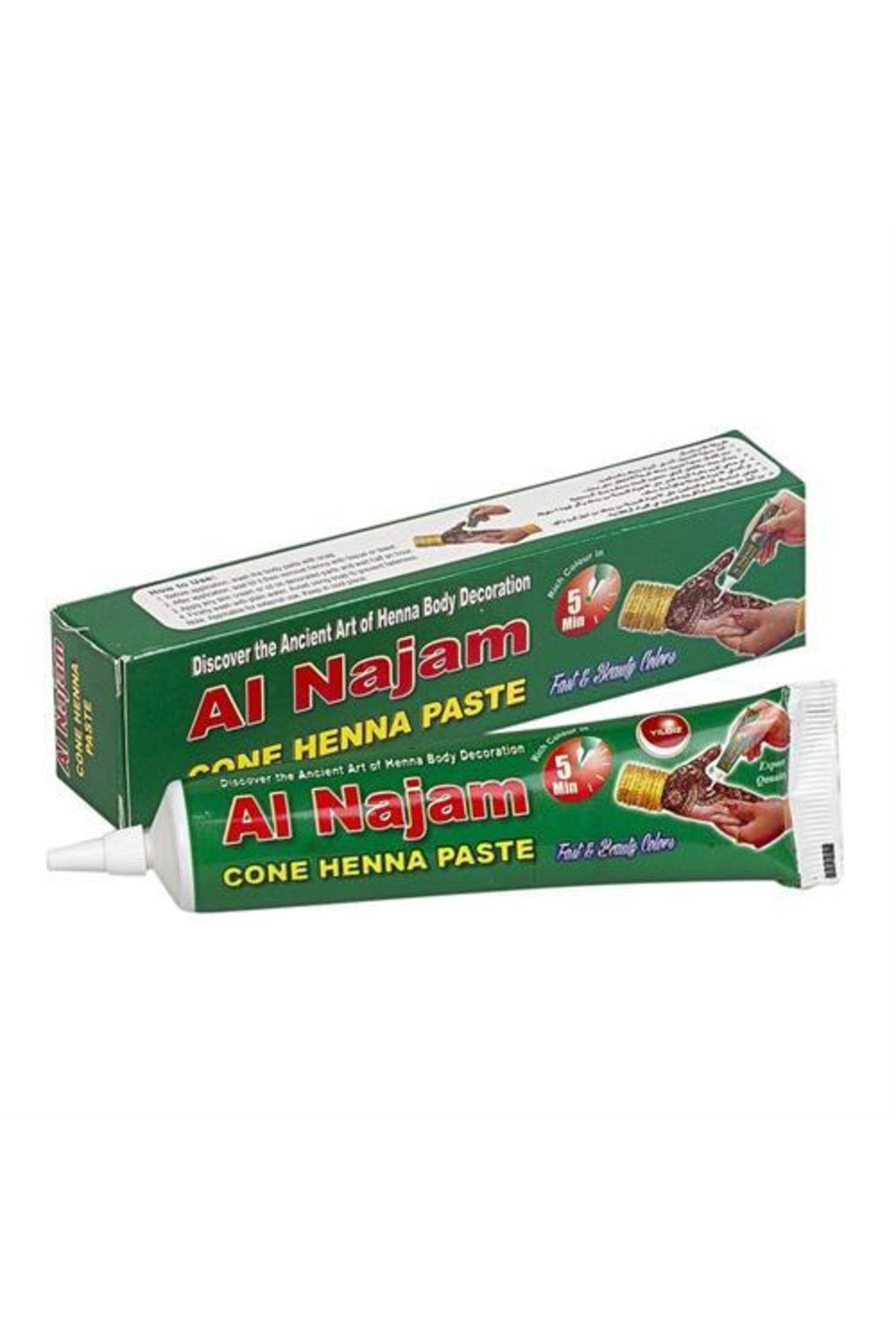 Transformacion Transformacıon Al Najam Siyah Vücut Saç Dövme Hint Kınası