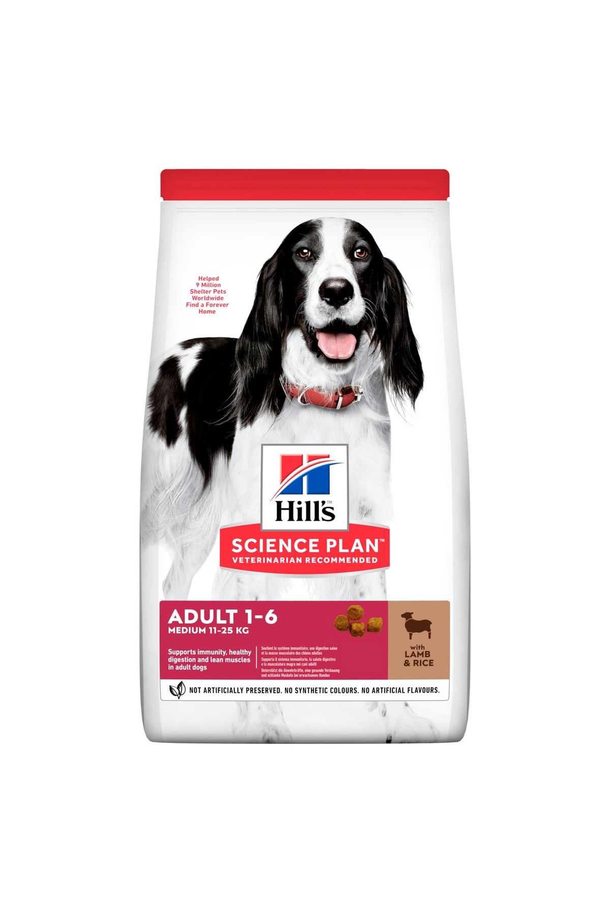 Hills Science Plan Hills Kuzu Etli Medium 12+2 Kg Hediyeli Bonus Paket Köpek Maması