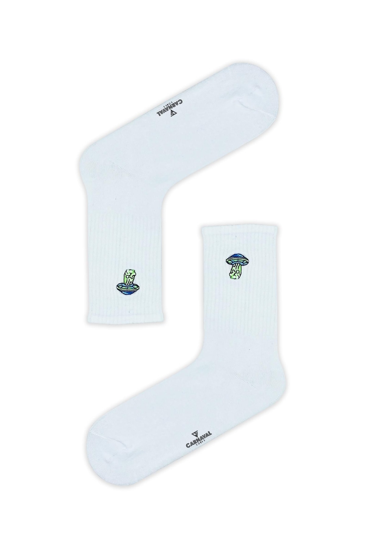 CARNAVAL SOCKS Nakışlı Ufo Desenli Renkli Spor Çorap