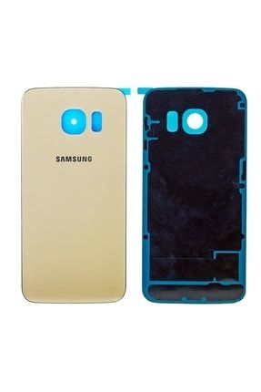 Samsung Galaxy S6 Edge Sm-g925 Arka Kapak Pil Kapağı Gold TYC00485413410