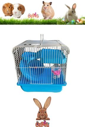 Mavi Hamster Kafesi ( 20x27x26,5 Cm ) 959