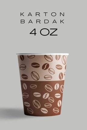4 Oz Kahve, Espresso Bardağı 100 Adet 4 oz 100