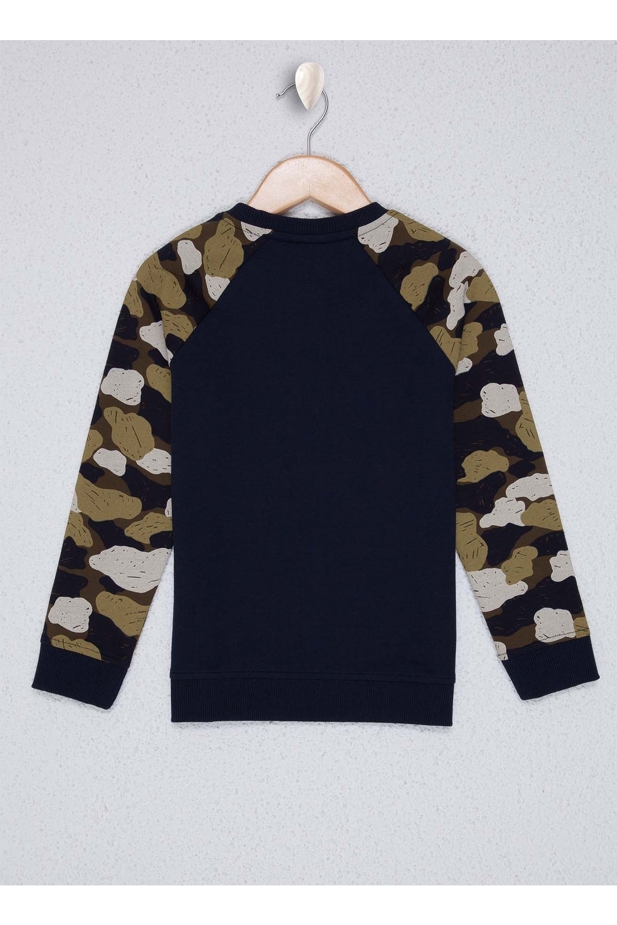 سویشرت پسرانه آبی سرمه ای U.S. Polo Assn. | 5002617556 اورجینال - تصویر 2