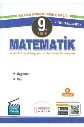 Derece 9. Sınıf Matematik Üçgenler Ve Veri Video Çözümlü Soru Bankası 9786057943897