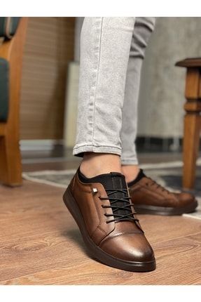 Jeff Garantili Erkek Günlük Klasik Hakiki Deri Casual Ayakkabı