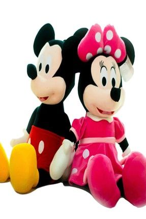 Minnie Mouse Ve Mickey Mouse Peluş Oyuncak 30cm Mickey-minnie-mouse-hediyenest