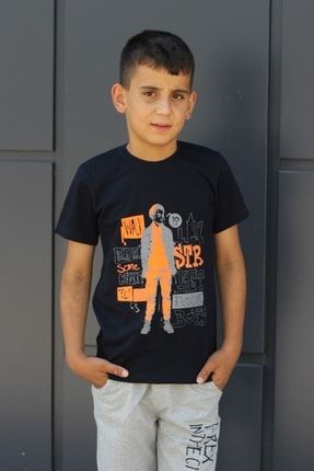 Walk Str Baskılı Pamuklu Erkek Çocuk T-shirt 1225334