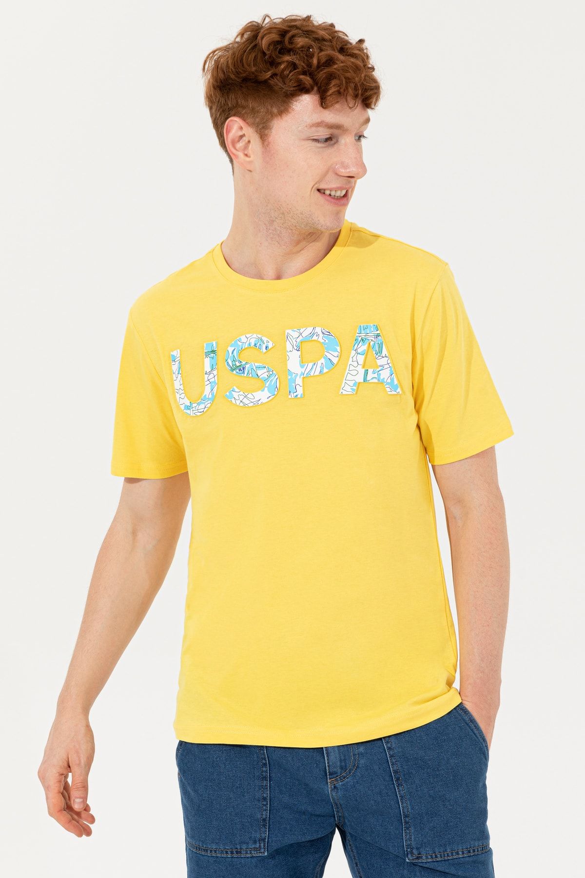 تیشرت مردانه با چاپ برجسته U.S. Polo Assn.