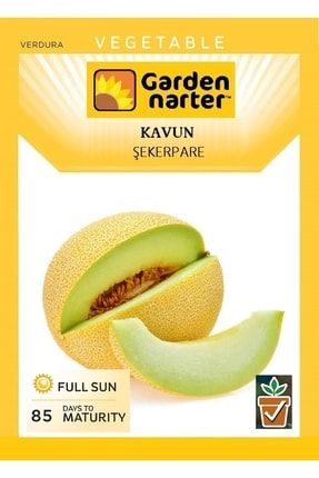 Şeker Ananas Kavun Tohumu Doğal Organik Tohum Pakette 30 Tohum + Hediye Sebze Tohumu GN57