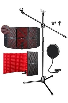 Pf-44x Red Mikrofon Standı Filtre Ve Ses Yalıtım Izolasyon Paneli 23156