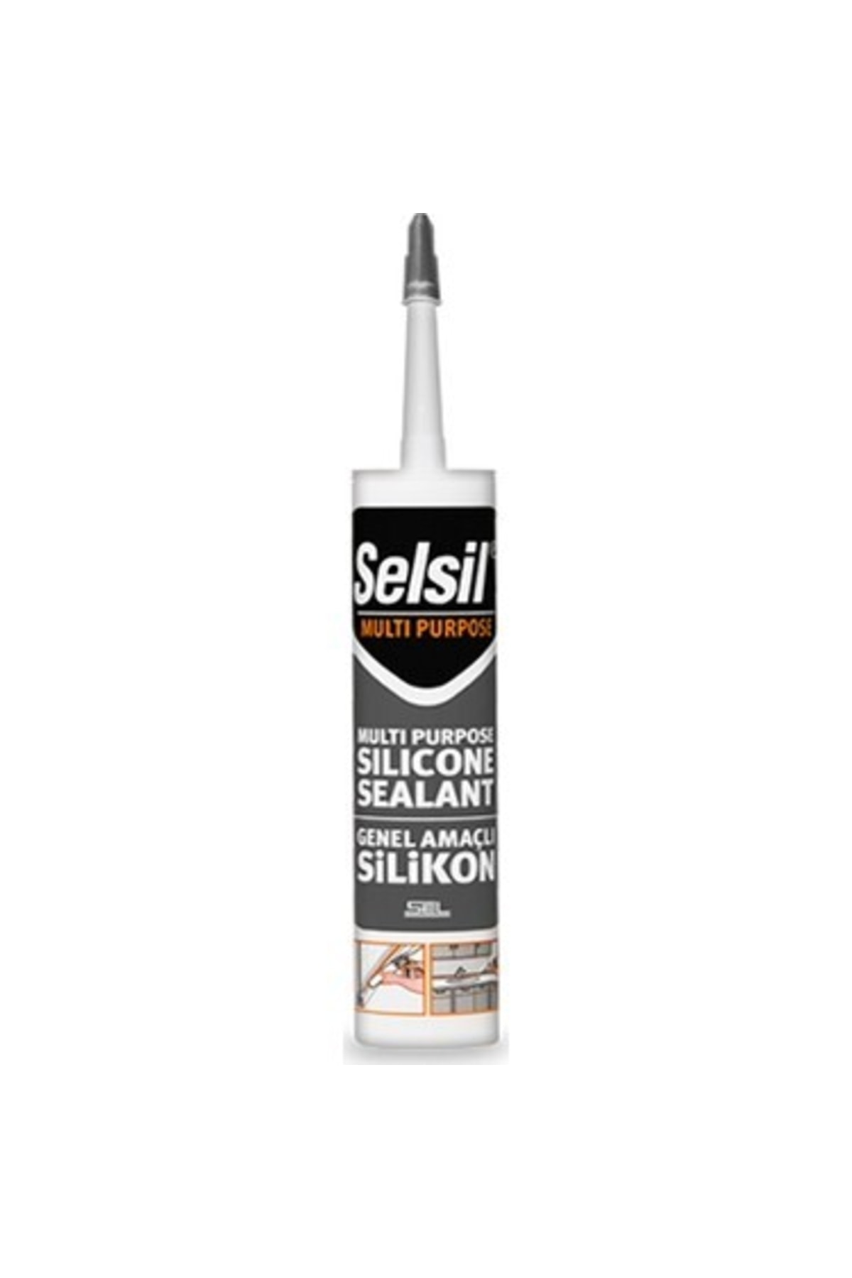 Selsil Silikon 280gr Şeffaf
