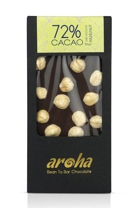 3 Adet Aroha Fındıklı Bitter Çikolata - %72 Kakao ARHFIN70