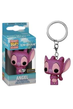 Pop Lilo - Stitch Angel Diamond Exclusive Figür Anahtarlık Limited Edition Disney LILO STITCH ANGEL FIGÜR ANAHTARLIK