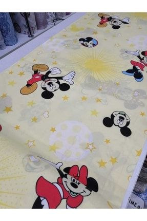 Nevresim-çarşaflık Ranforce Kumaş Mickey Mouse MİCKEY-KUMAŞ