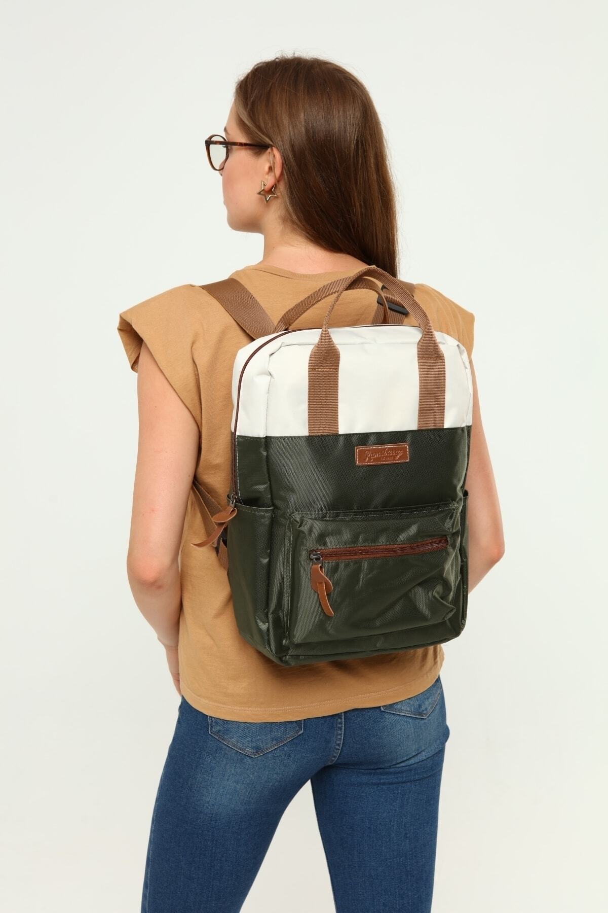 کوله پشتی زنانه سفید Ramsburry | pr2 اورجینال - تصویر 5