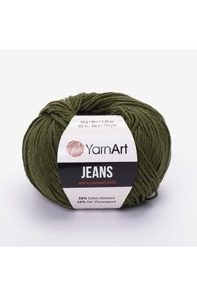 Jeans Amigurumi Örgü Ipi Yeşil 82 Amigurimi Bebek Ipi Punch İpi Yarn-Art