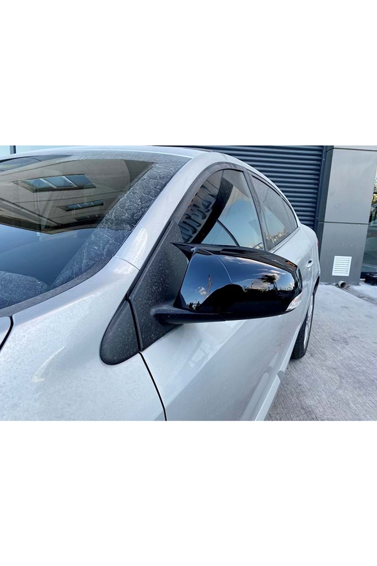 HasAkman Renault Fluence Batman Yarasa Ayna Kapağı Piano Black 2009 2010 2011 2012 2013 2014 2015 2016