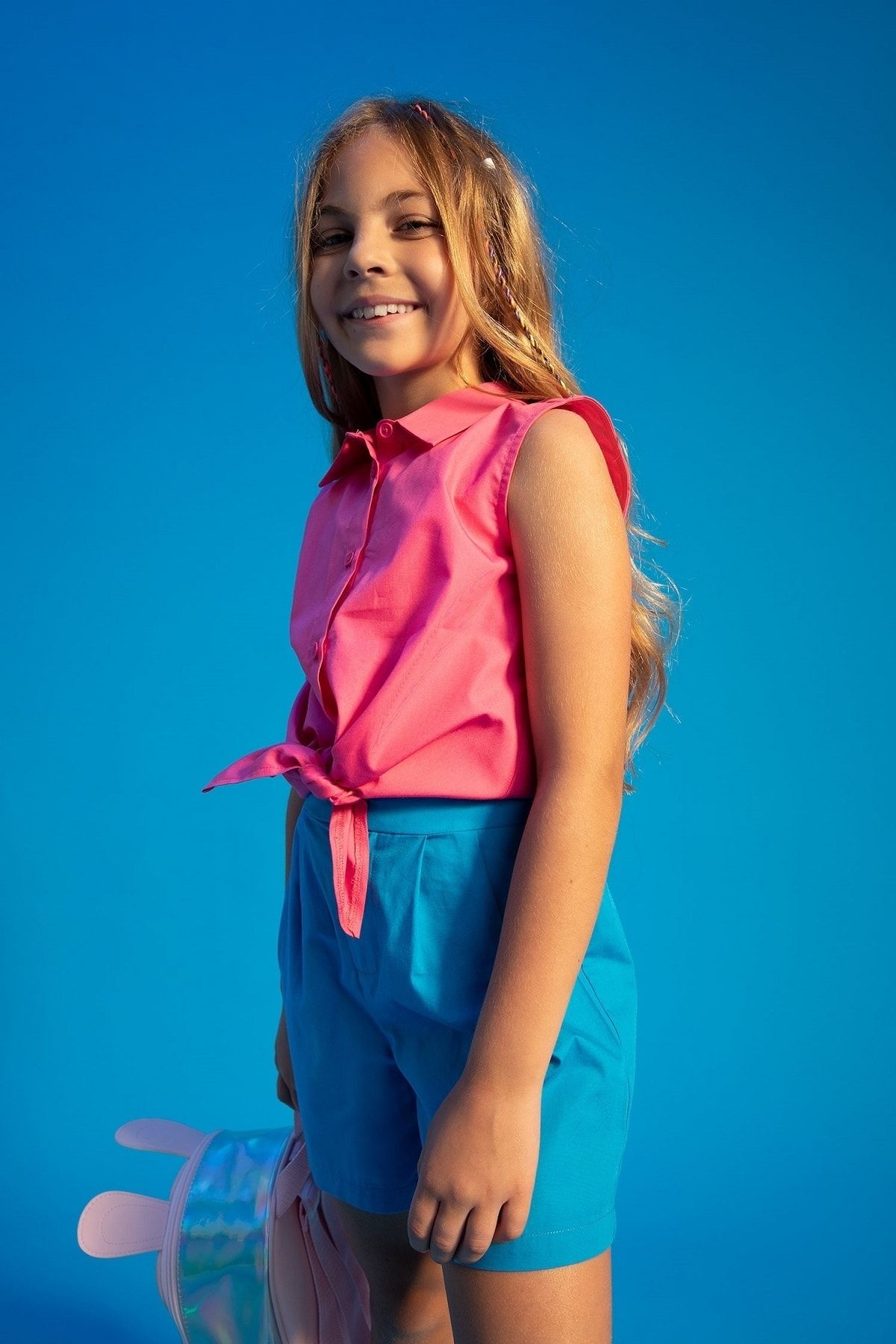 DeFacto Shorts Blau Mittlerer Bund
