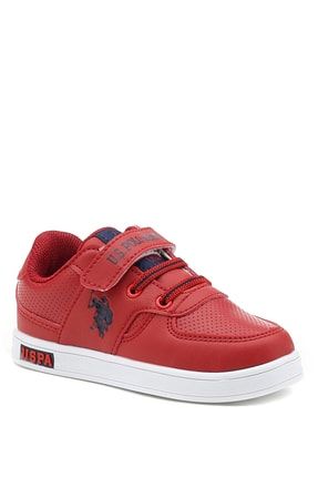 Kha'zix Wt Deri Kırmızı Kız Çocuk Günlük Spor Ayakkabı - Benjamin 1470149