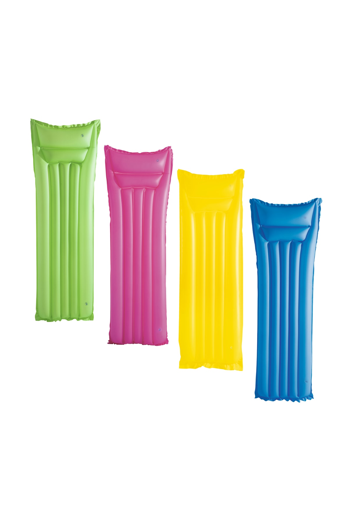 Renkli Düz Deniz Yatağı 183 Cm 44007 Pembe