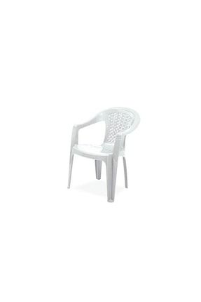 Plastik Bahçe Balkon Koltuk Sandalye Beyaz BM105-4