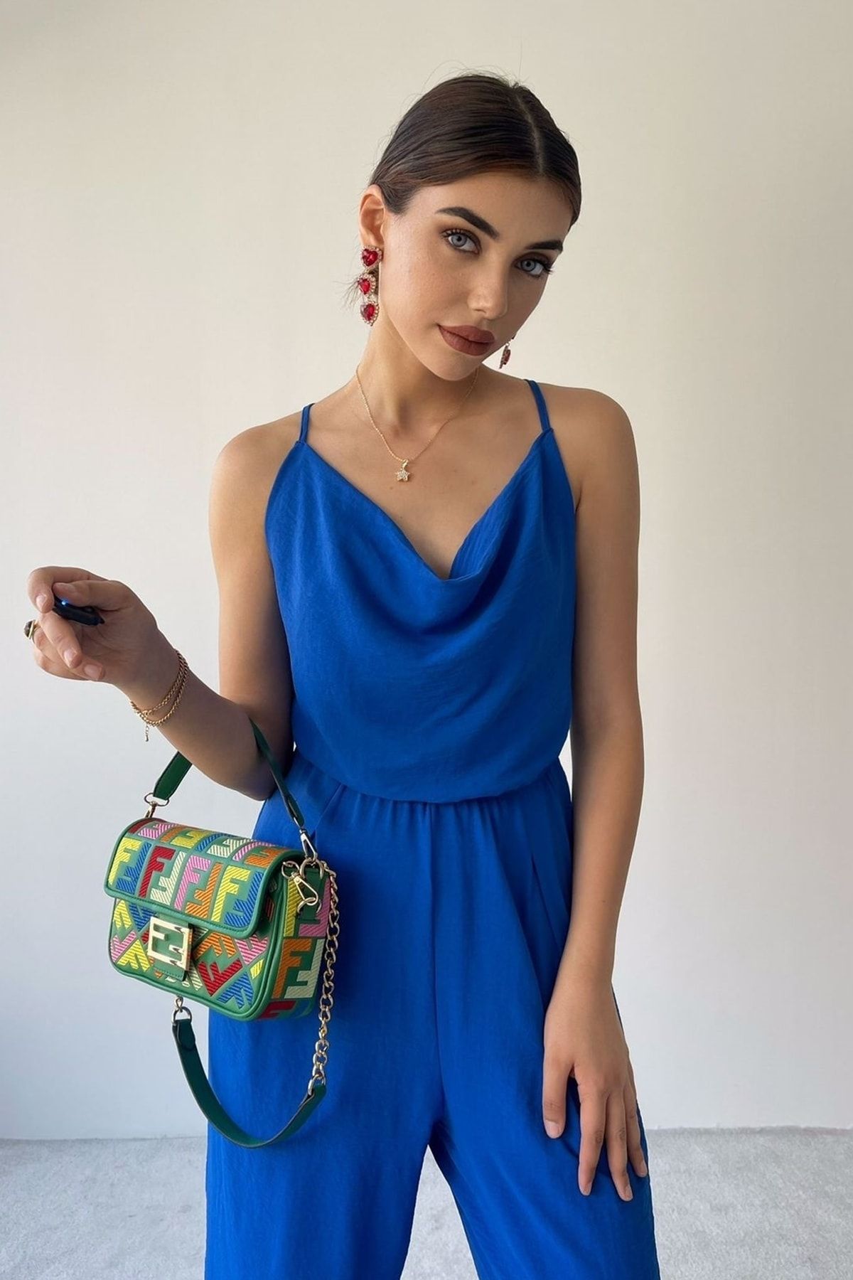 Strapless best sale cotton jumpsuit