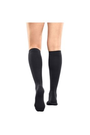 Diz Altı Varis Çorabı, Orta Basınç (CCL-2) 20-30 Mmhg, Siyah Renk, Kapalı Burun ZYM126