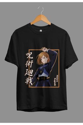 Jujutsu Kaisen Nobara Kugisaki Anime Karakter Baskılı Tasarım Tişört AKRB0616T