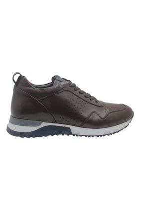 Kahverengi - 811 1082 Erkek Deri Spor Ayakkabı & Sneaker
