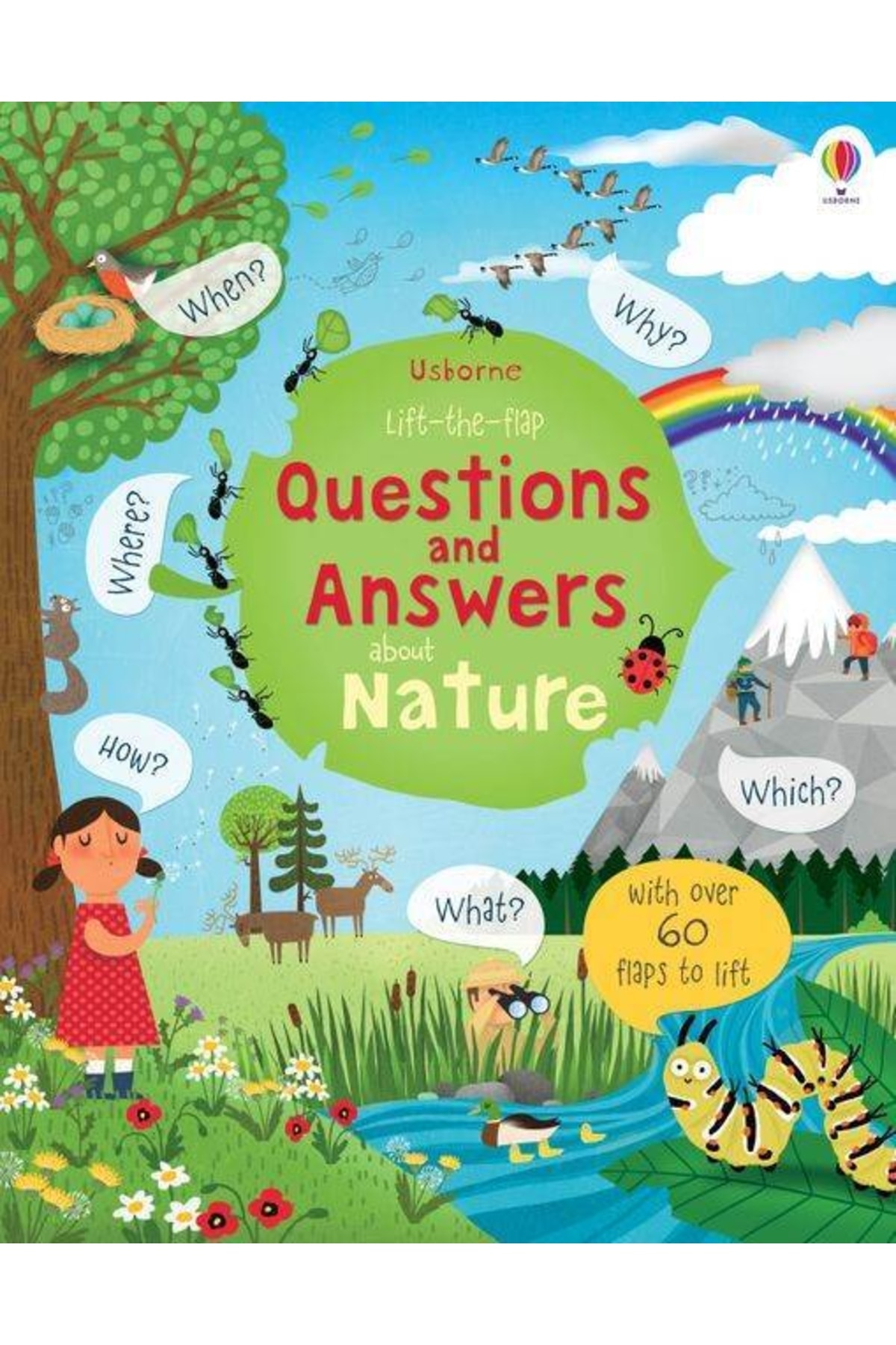 Usborne Lift-the-flap Questions And Answers About Nature