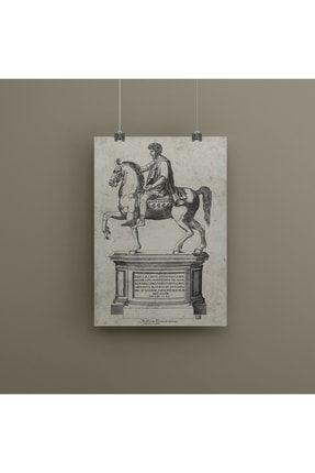 Marcus Aurelius Gravür Poster - Cornelis Bos MRCSAURLSCB
