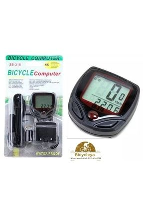 Shenba Bisiklet Kablolu Kilometre Dijital SB-318